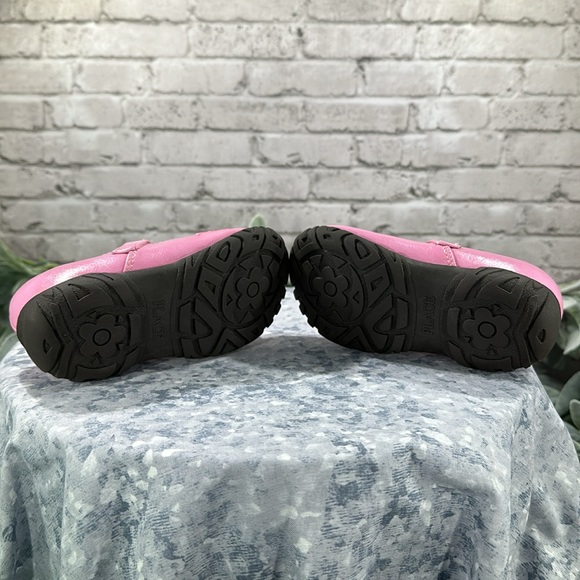 The Children’s Place Pink Floral Round Toe Mary Janes - Girls 7M 💖EUC💖 - Picture 8 of 10